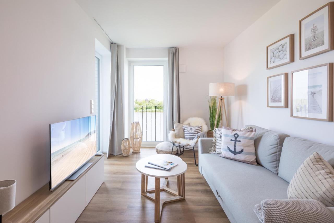 Apartment N14 Direkt Am Nordseedeich Mit Blick Auf Den See Nordstrand Kültér fotó
